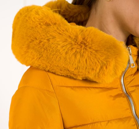 Winter jacket Due Linee - Yellow -