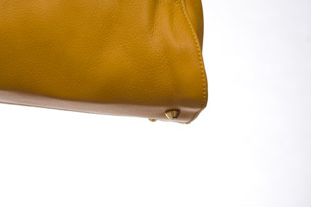GbyG kabelka z pravý kože žltá -
