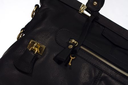 Real leather handbag Glamorous by GLAM - -