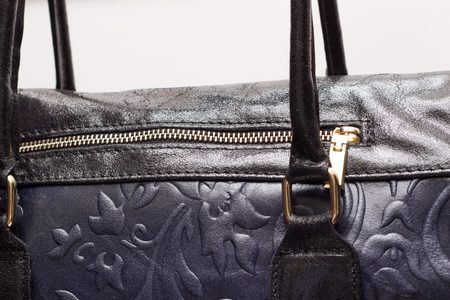 Borsa a mano da donna in pelle Glamorous by GLAM - Blu -