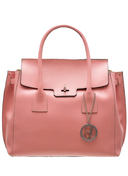 Real leather handbag Glamorous by GLAM - Pink -