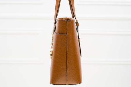 Real leather shoulder bag Glamorous by GLAM - Brown -