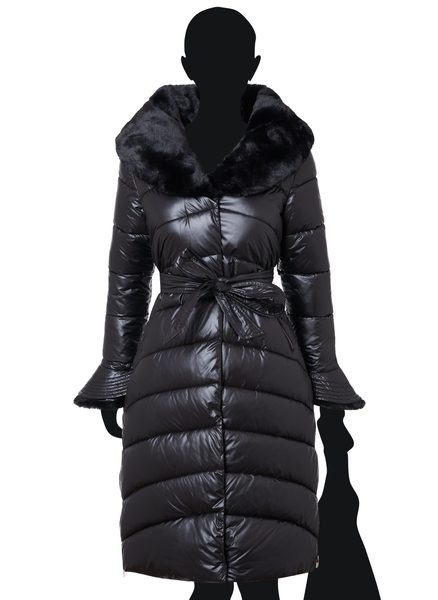 Winter jacket Due Linee - Black -
