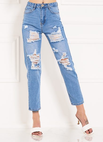 Jeans donna - Blu -