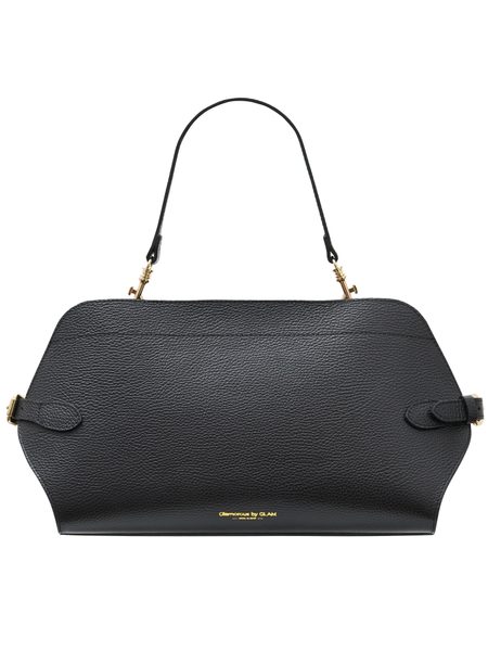 Real leather shoulder bag Glamorous by GLAM - Black -