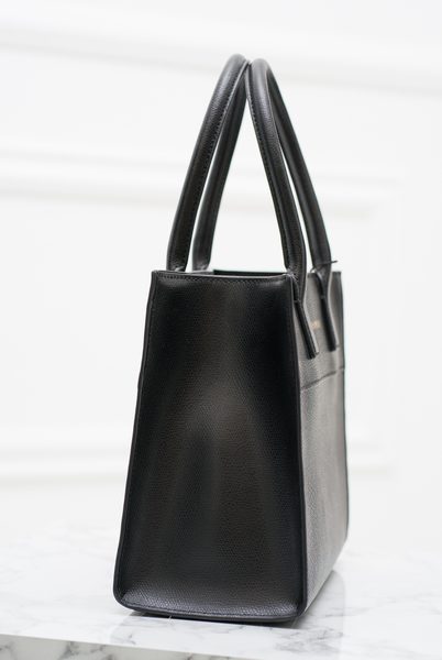 Borsa a mano da donna in pelle Emporio Armani - Nero -