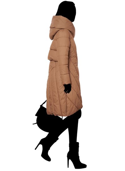 Winter jacket Due Linee - Brown -