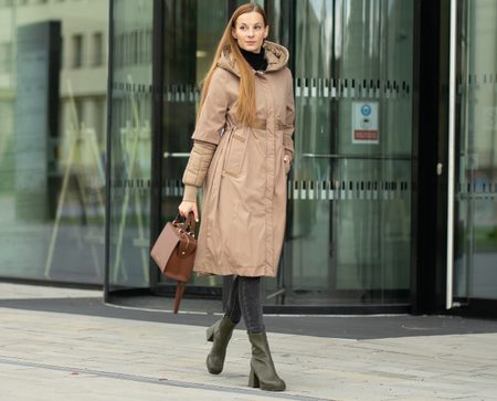 Giacca invernale donna Due Linee - Beige -