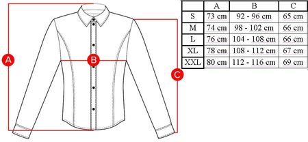 Pánska slim-fit košele modrá -