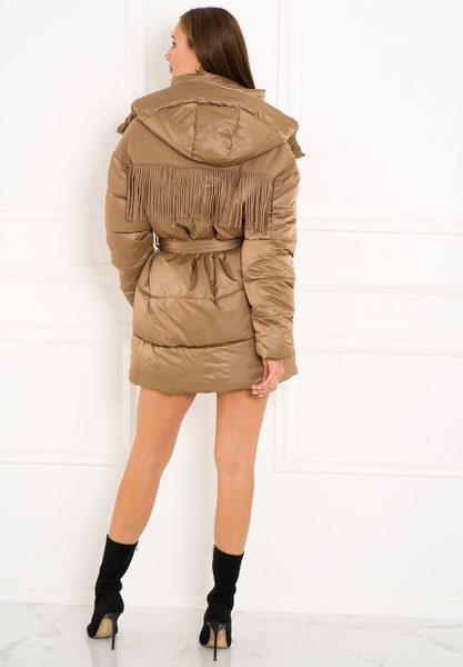 Winter jacket Due Linee - Beige -