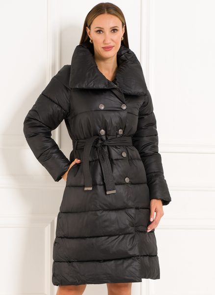 Chaqueta de invierno para mujer Due Linee - Negro -