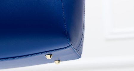 Borsa a mano da donna in pelle Glamorous by GLAM - Blu -