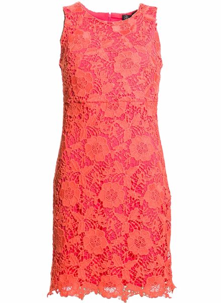 Vestido de encaje de mujer Glamorous by Glam - Salmón -