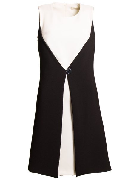 Prom dress - Black-white -