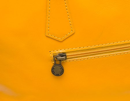 Real leather shoulder bag Glamorous by GLAM Santa Croce - Yellow -