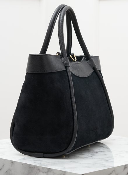 Real leather handbag Glamorous by GLAM - Black -