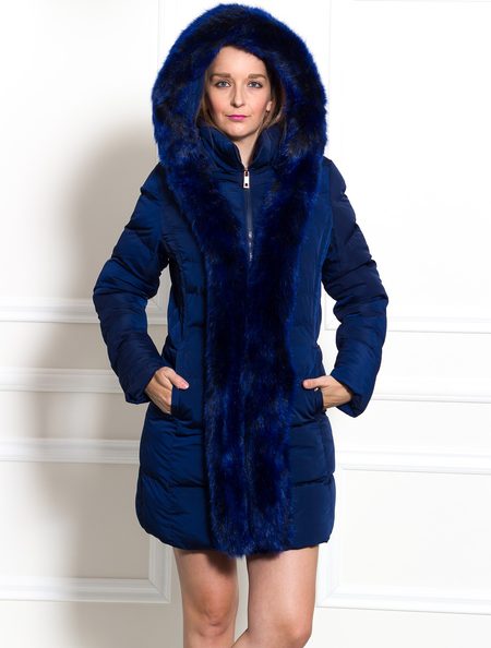 Chaqueta de invierno para mujer Due Linee - Azul oscuro -