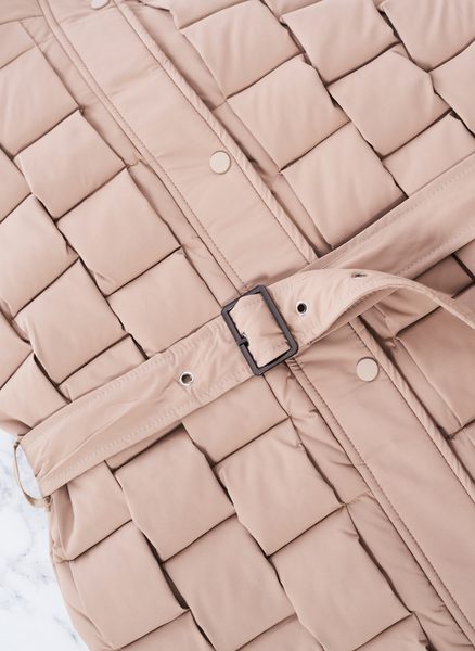 Due Linee Geacă de iarnă de damă - Bej -