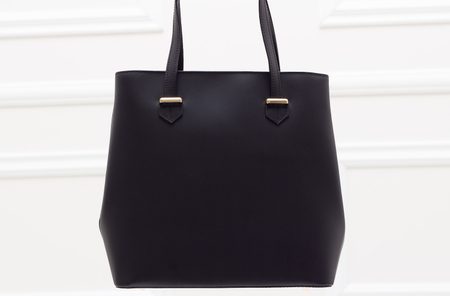 Bolso de hombro de cuero para mujer Glamorous by GLAM - Negro -