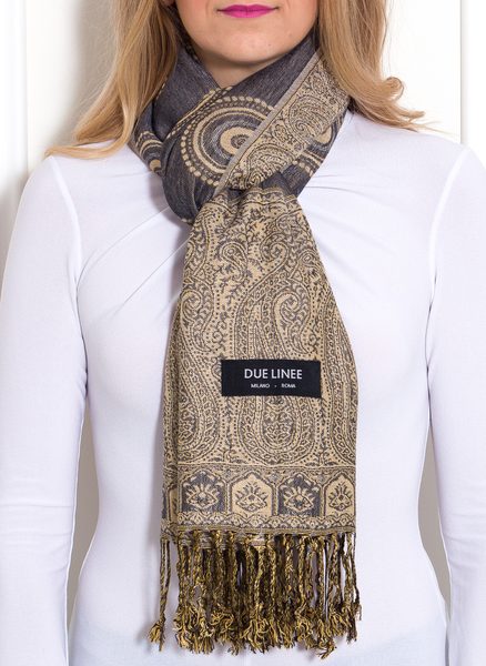 Women's scarf Due Linee - -