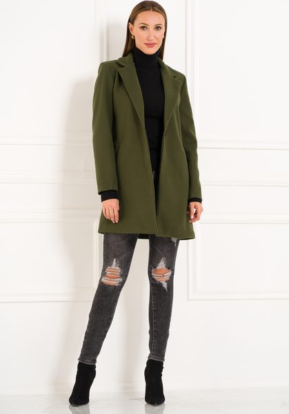 Women's coat CIUSA SEMPLICE - Green -