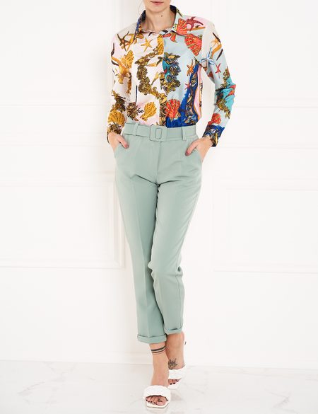 Top damă Due Linee - Multicolor -