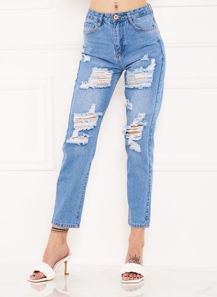 Jeans donna - Blu -