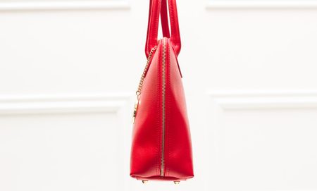 Bolso de cuero de mano para mujer Glamorous by GLAM - Rojo -