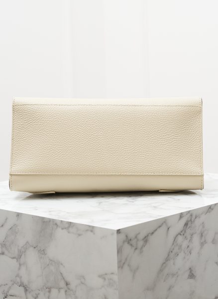 Real leather handbag Glamorous by GLAM - Beige -