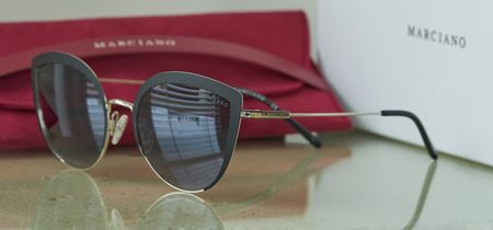 Damskie okulary przeciwsłoneczne Guess by Marciano - czarny -