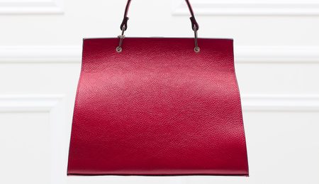 Bolso de cuero de mano para mujer Glamorous by GLAM - Rojo -