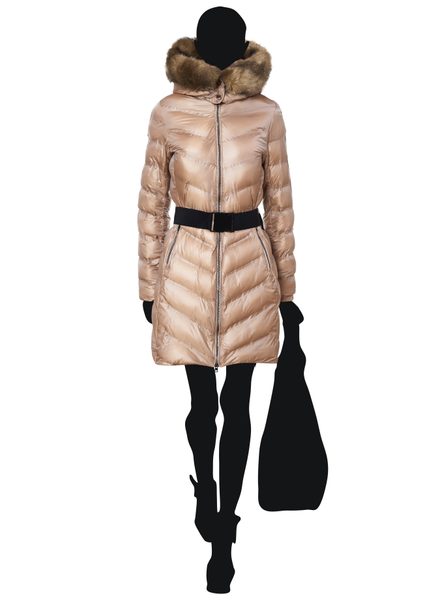 Giacca invernale donna Due Linee - Beige -