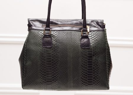 Bolso de cuero de mano para mujer Glamorous by GLAM - Verde -