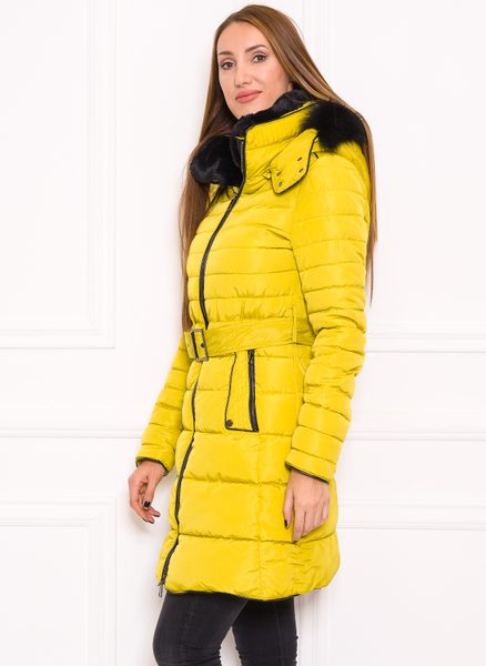 Giacca invernale donna Due Linee - Giallo -