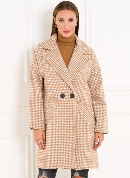 Cappotto donna Glamorous by Glam - Beige -