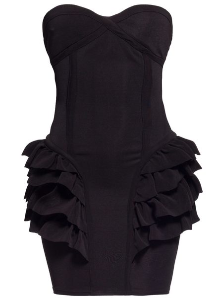 Vestido vendaje de mujer GLAM&GLAMADISE - Negro -