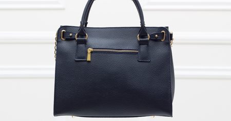 Real leather handbag Glamorous by GLAM - Dark blue -