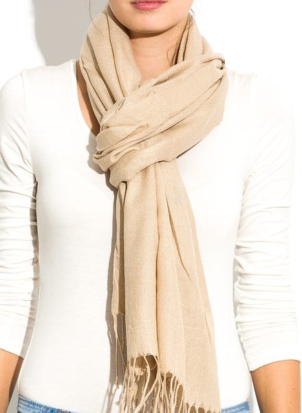 Női sál - Bézs -
