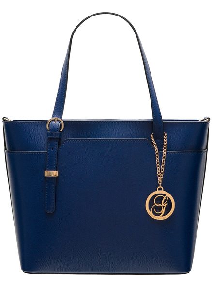 Bolso de hombro de cuero para mujer Glamorous by GLAM - Azul -