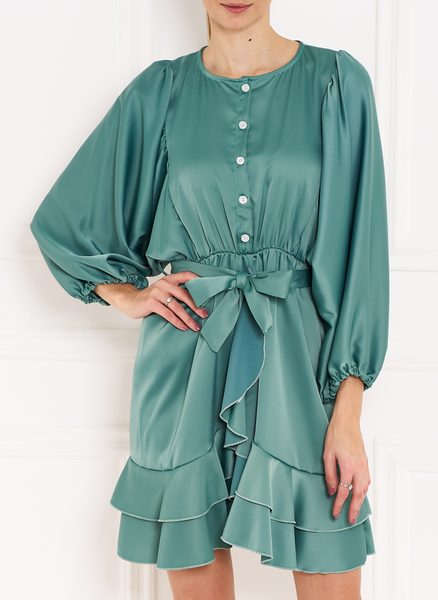 Damska sukienka Due Linee - zielony -