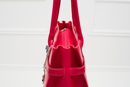 Bolso de hombro de cuero para mujer Glamorous by GLAM - Rojo -