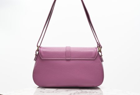 Real leather shoulder bag Glamorous by GLAM - Pink -