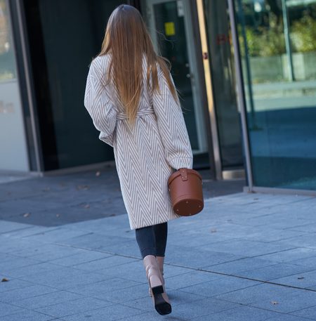 Cappotto donna Due Linee - Beige -