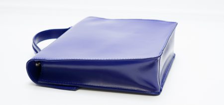 Borsa a mano da donna in pelle Guy Laroche Paris - Blu -