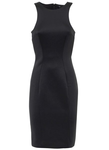 Dámske šaty s prestrihmi na boku Guess by Marciano - čierna -