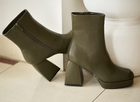 Boots GLAM&GLAMADISE - Green -