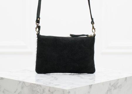 Leather clutch Glamorous by GLAM - Black -