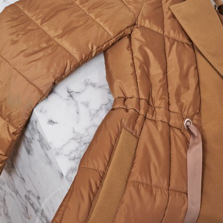 Geacă de iarnă de damă Due Linee - Maro -