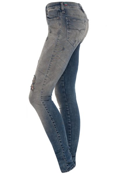Jeansy dla kobiet DIESEL - granatowy -