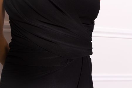 Maxi dress Due Linee - Black -